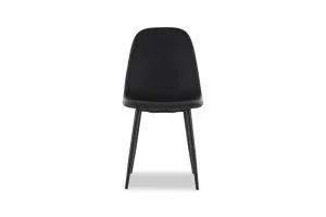 June Dining Chair, Black PU, by Lounge Lovers by Lounge Lovers, a Dining Chairs for sale on Style Sourcebook