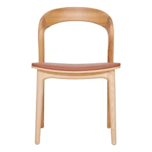 Inca Dining Chair in PU Tan / Ash Natural by OzDesignFurniture, a Dining Chairs for sale on Style Sourcebook