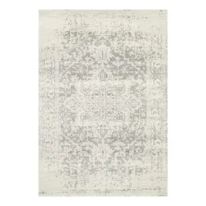 Evoke 253 Rug 160x230cm in While/Silver by OzDesignFurniture, a Contemporary Rugs for sale on Style Sourcebook