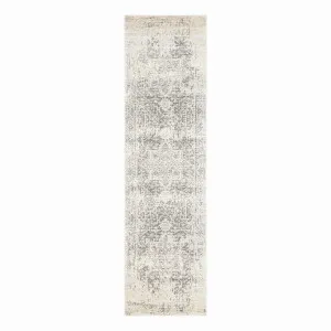 Evoke 253 Rug 80x400cm in White/Silver by OzDesignFurniture, a Contemporary Rugs for sale on Style Sourcebook