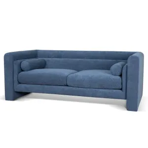 Dilipa 2 Seater Fabric Sofa - Navy Blue by Interior Secrets - AfterPay Available by Interior Secrets, a Sofas for sale on Style Sourcebook