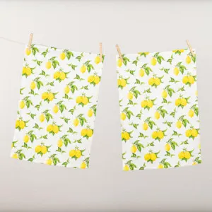 Canningvale Cucina Tea Towel Twin Pack - Yellow, 100% Cotton by Canningvale, a Tea Towels for sale on Style Sourcebook