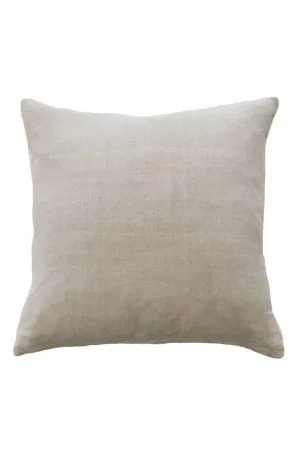 Ex Display - Mulberi Indira Linen Cushion with Feather Inserts - Natural by Interior Secrets - AfterPay Available by Interior Secrets, a Cushions, Decorative Pillows for sale on Style Sourcebook