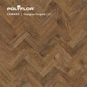 Camaro- Georgian Parquet by Camaro, a Dark Neutral Vinyl for sale on Style Sourcebook