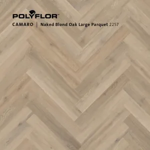 Camaro- Naked Blond Oak (Large Parquet) by Camaro, a Light Neutral Vinyl for sale on Style Sourcebook