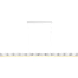 Calibo Prinia 2032mm LED Linear Pendant Light White by Calibo, a Pendant Lighting for sale on Style Sourcebook