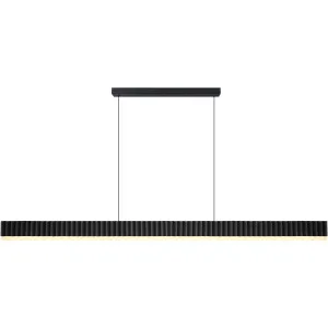 Calibo Prinia 2532mm LED Linear Pendant Light Black by Calibo, a Pendant Lighting for sale on Style Sourcebook