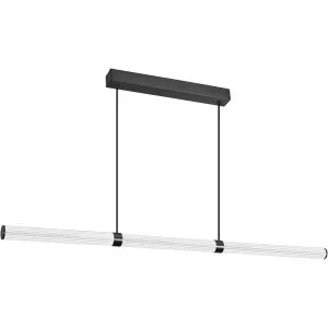 Calibo Charm 2000mm LED Linear Pendant Light Black by Calibo, a Pendant Lighting for sale on Style Sourcebook