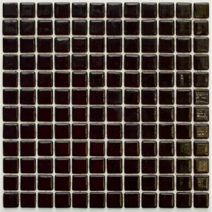 Ankara Deep Black Glass Natural Product Gloss Mosaic by Beaumont Tiles, a Mosaic Tiles for sale on Style Sourcebook