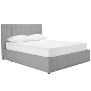 Mayfair Drawer Storage Bed Solana Silver by James Lane, a Beds & Bed Frames for sale on Style Sourcebook