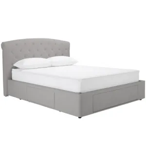 Ritz Drawer Storage Bed Solana Silver by James Lane, a Beds & Bed Frames for sale on Style Sourcebook