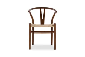 Wishbone Ark Dining Chair - Beech Wood, Brown, by Lounge Lovers by Lounge Lovers, a Dining Chairs for sale on Style Sourcebook