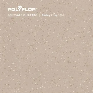 Polysafe  Quattro- Barley cove by Polysafe Quattro Pur, a Light Neutral Vinyl for sale on Style Sourcebook