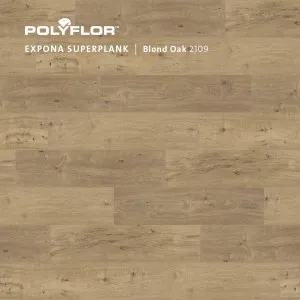 Expona Superplank- Blond Oak by Expona Superplank, a Light Neutral Vinyl for sale on Style Sourcebook