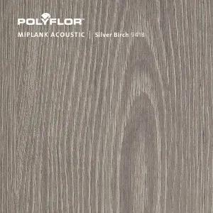 MiPlank- Silver Birch  (MiPlank Acoustic) by MiPlank, a Light Neutral Vinyl for sale on Style Sourcebook