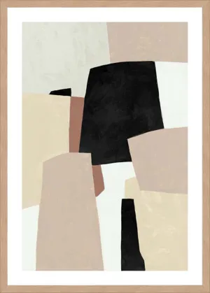 BLOCKED NEUTRAL II - 74x54cm by La Grolla, a Prints for sale on Style Sourcebook