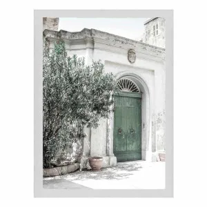 Green Doors Framed Print in 118 x 165cm by OzDesignFurniture, a Prints for sale on Style Sourcebook