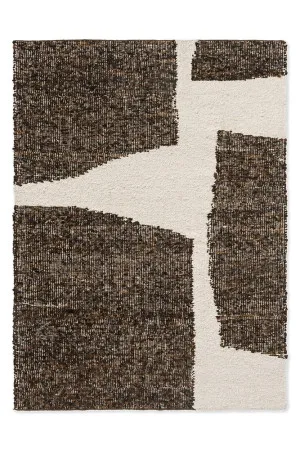 Brink & Campman Craft Fundament Chocolate/cream 149305 by Brink & Campman, a Contemporary Rugs for sale on Style Sourcebook