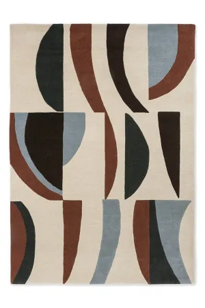 Harlequin Torillo Cornflower/walnut 143905 by Harlequin, a Contemporary Rugs for sale on Style Sourcebook