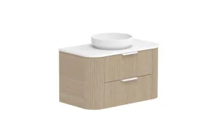 Thirroul 900 Wall Hung Centre Bowl, Wall Hung, Coastal Oak by ADP, a Vanities for sale on Style Sourcebook