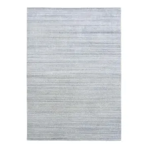 Linarce 155cm x 225cm Viscose and Wool Rug - Blue Grey by Interior Secrets - AfterPay Available by Interior Secrets, a Contemporary Rugs for sale on Style Sourcebook