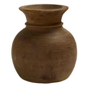 Bharat Wooden Pot - 26cm x 26cm x 23cm by James Lane, a Plant Holders for sale on Style Sourcebook