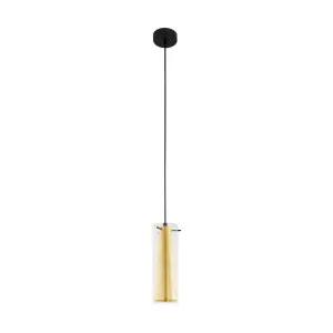 Eglo Pinto Gold Pendant Light 1 Light by Eglo, a Pendant Lighting for sale on Style Sourcebook