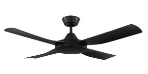 Eglo Bondi 52" (1320mm) ABS Indoor/Outdoor Ceiling Fan Black by Eglo, a Ceiling Fans for sale on Style Sourcebook