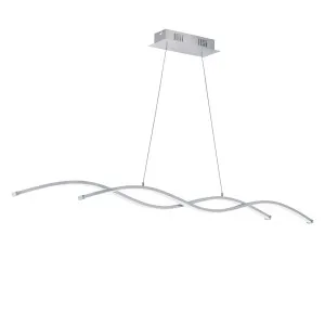 Eglo Lasana 2 LED Bar Pendant Light 28W by Eglo, a Pendant Lighting for sale on Style Sourcebook