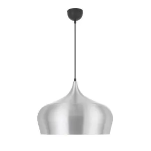 Telbix Polk Brushed Aluminium Shade Pendant Light (E27) Large by Telbix, a Pendant Lighting for sale on Style Sourcebook