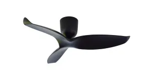 Aeratron AE3+ 3 Blade 43" DC Ceiling Fan With Remote Black by Aeratron, a Ceiling Fans for sale on Style Sourcebook