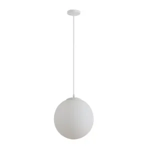 Domus Bubble 300 Opal Glass Pendant Light Edison Screw (E27) White by Domus, a Pendant Lighting for sale on Style Sourcebook