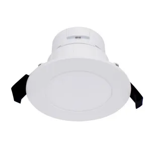 Roystar 9W Flat Trim TRI Colour Wall Switch LED Dimmable IP44 Downlight White by Eglo, a LED Lighting for sale on Style Sourcebook