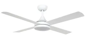 Eglo Stradbroke 52" DC ABS Indoor/Outdoor Ceiling Fan with 20W CCT LED Light White by Eglo, a Ceiling Fans for sale on Style Sourcebook