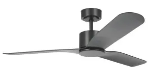 Eglo Iluka 52" ABS DC Ceiling Fan Black by Eglo, a Ceiling Fans for sale on Style Sourcebook