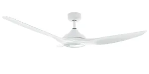 Vencha Raven 46" DC Ceiling Fan with 24W LED Light White by Vencha, a Ceiling Fans for sale on Style Sourcebook