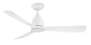 ThreeSixty Kute 52" Indoor/Outdoor DC Ceiling Fan White by ThreeSixty, a Ceiling Fans for sale on Style Sourcebook