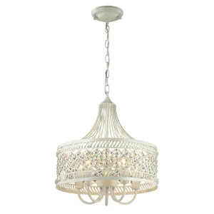 White Evertop Chandelier Pendant Large by Evertop, a Chandeliers for sale on Style Sourcebook