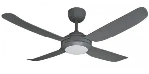 Ventair Spinika II 52" Indoor/Outdoor Ceiling Fan with Dimmable CCT LED Light Titanium by Ventair, a Ceiling Fans for sale on Style Sourcebook