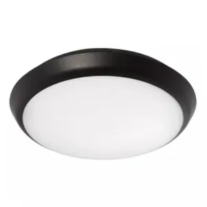 Black Martec Conrad Tricolour LED Oyster Light IP54 24W by Martec, a LED Lighting for sale on Style Sourcebook