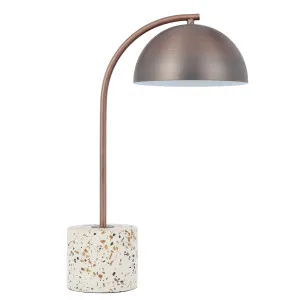 Telbix Ortez Table Lamp (GU10) White Terrazzo by Telbix, a Table & Bedside Lamps for sale on Style Sourcebook