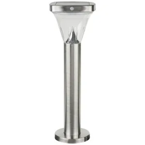 Solar Lighting Direct Modern Solar Garden Bollard with Sensor Squared by Solar Lighting Direct, a Outdoor Lighting for sale on Style Sourcebook