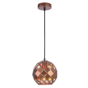 CLA Tuile Small Pendant (E27) Coffee by Compact Lamps Australia, a Pendant Lighting for sale on Style Sourcebook