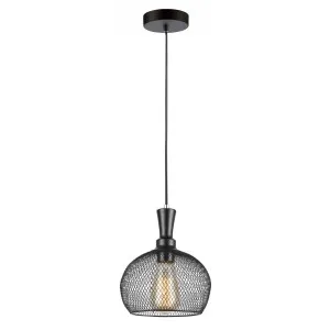 CLA Cheveux Iron Mesh Wine Glass Pendant (E27) Small by Compact Lamps Australia, a Pendant Lighting for sale on Style Sourcebook