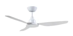 Ventair Glacier 52" DC Indoor/Outdoor Ceiling Fan with Remote White by Ventair, a Ceiling Fans for sale on Style Sourcebook