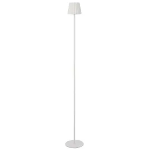 Telbix Mindy Rechargeable LED Floor Lamp White by Telbix, a Floor Lamps for sale on Style Sourcebook