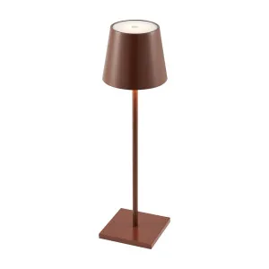 Telbix Clio Rechargeable LED Table Lamp Brown by Telbix, a Table & Bedside Lamps for sale on Style Sourcebook