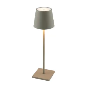 Telbix Clio Rechargeable LED Table Lamp Grey by Telbix, a Table & Bedside Lamps for sale on Style Sourcebook