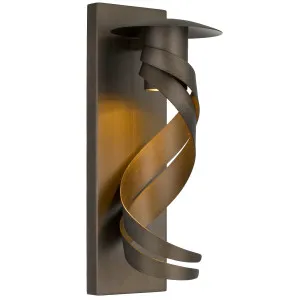 Telbix Tobera 1 Light Exterior Wall Light IP44 Bronze by Telbix, a Outdoor Lighting for sale on Style Sourcebook