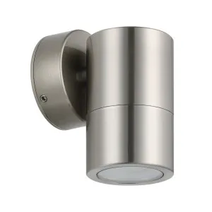 Eglo Fremantle 1 Light Tri-Colour LED Wall Light IP65 Titanium by Eglo, a Outdoor Lighting for sale on Style Sourcebook